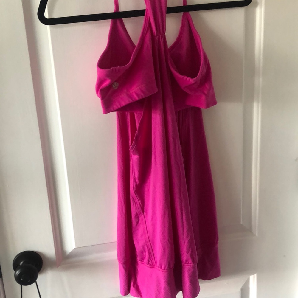 Lululemon tank top with built in sports bra - Picture 3 of 5